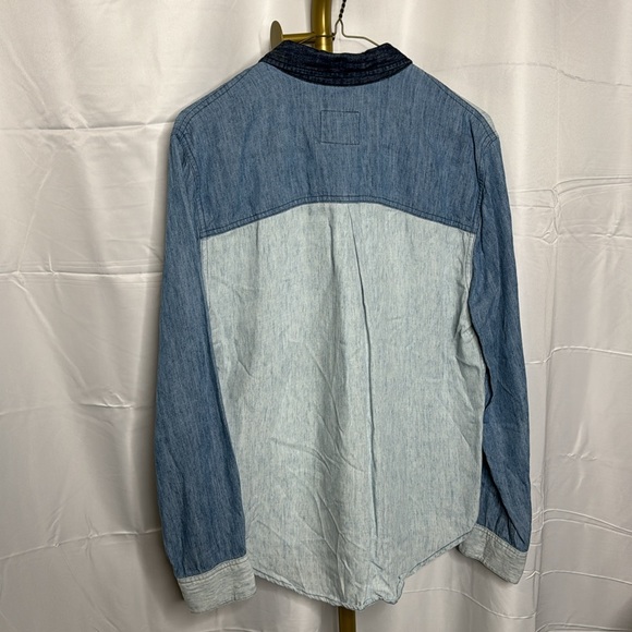 Rails chambray color block button down - Picture 5 of 5